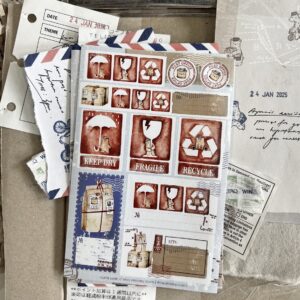 Blackmilk Project - Kuma Post and Delivery Icons - Sticker Set
