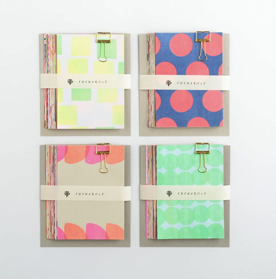 Mizushima - IRO IRO Neon - Memo Pad