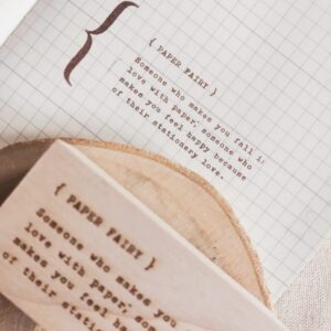 Cafe Analog - Stationery Sentiment - Paper Fairy - Stamp