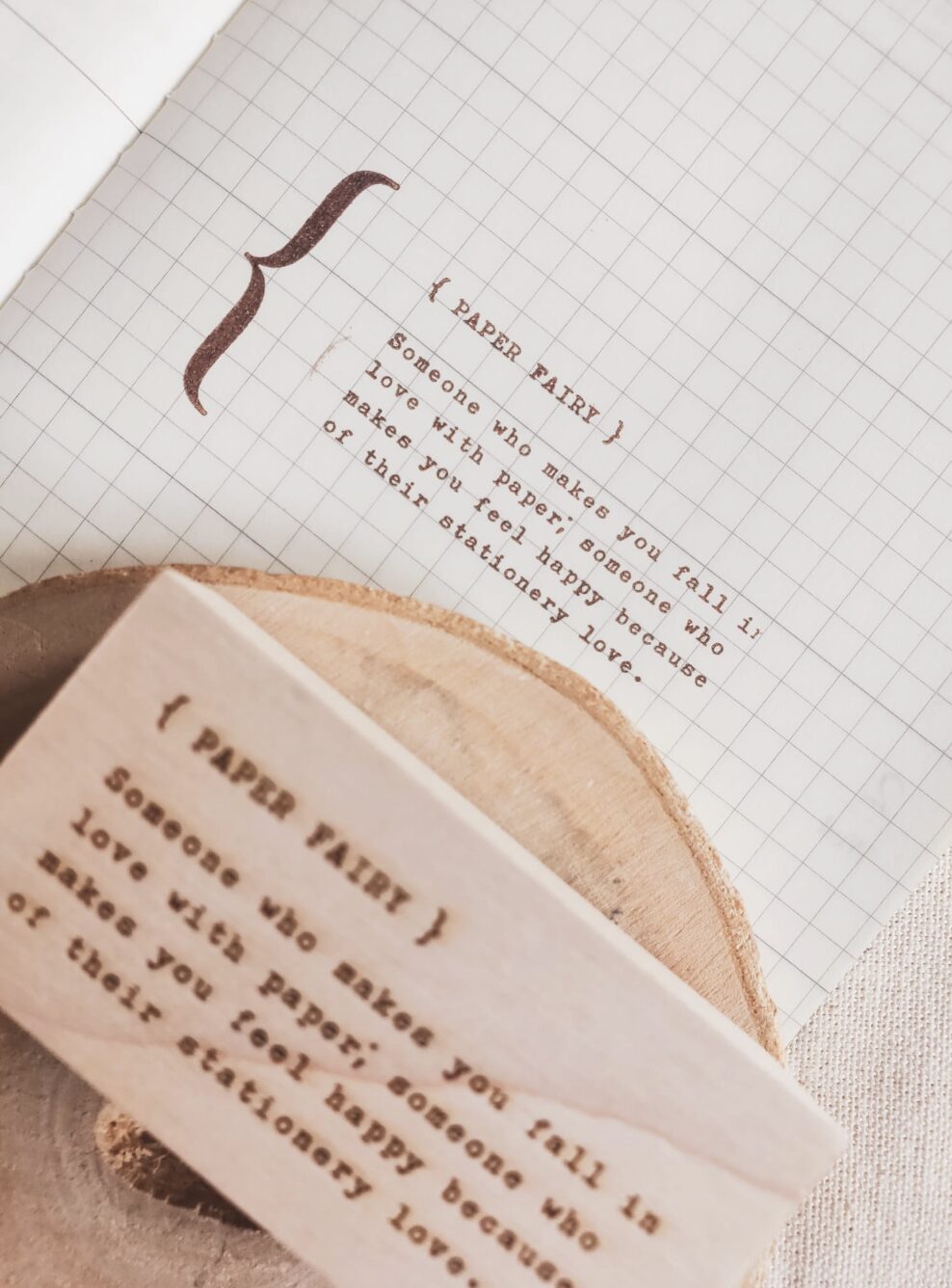 Cafe Analog - Stationery Sentiment - Paper Fairy - Stamp