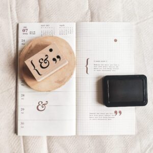 Cafe Analog - 4-in-1 Symbols & Punctuation Marks - Stamp