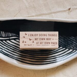 PensPapersPlanner – 101. I Enjoy Doing Things – Stamp