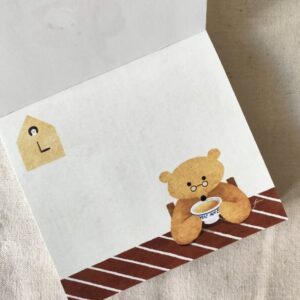 Cozyca x Mariko Fukuoka - Tea Time - Memo Pad