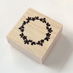 Mori Ringo – Cherry Blossom Wreath – Stamp