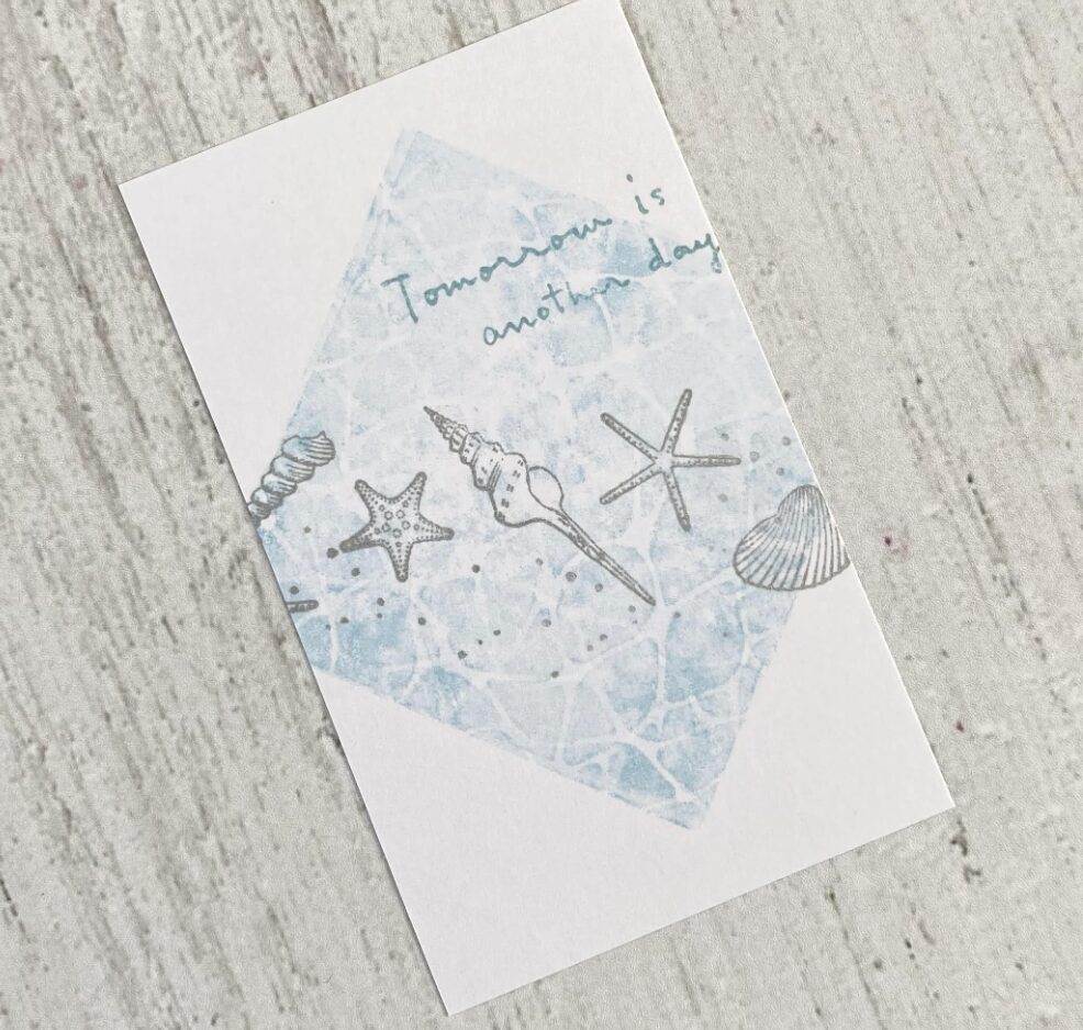 Mori Ringo - Water Surface - Stamp