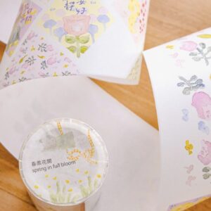 DODOLULU – Spring in Full Bloom – Year of the Snake 2025 – Washi Tape