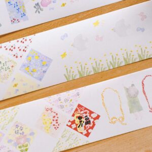 DODOLULU - Spring in Full Bloom - Year of the Snake 2025 - Washi Tape