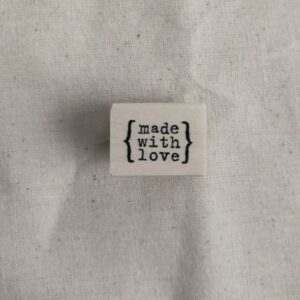 Catslife Press – Made With Love – Word Stamp