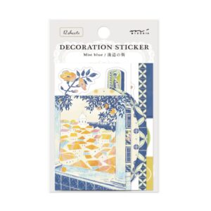 Midori x Yuka Takamaru – MIST BLUE – Decoration Stickers