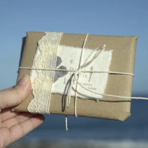 Ana Jiménez – Passport Size – Handmade Journal With Deckled Edges #2