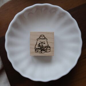 Eileen TAI Studio – Foodie Bears – DIMSUM – Stamp