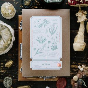 OURS Studio – de Fleur – Clear Stamp Sheet