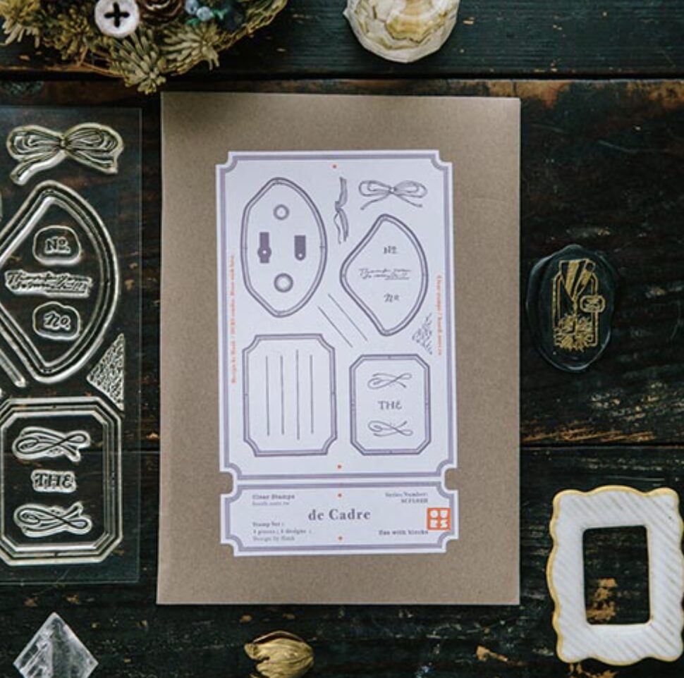 OURS Studio - de Cadre - Clear Stamp Sheet
