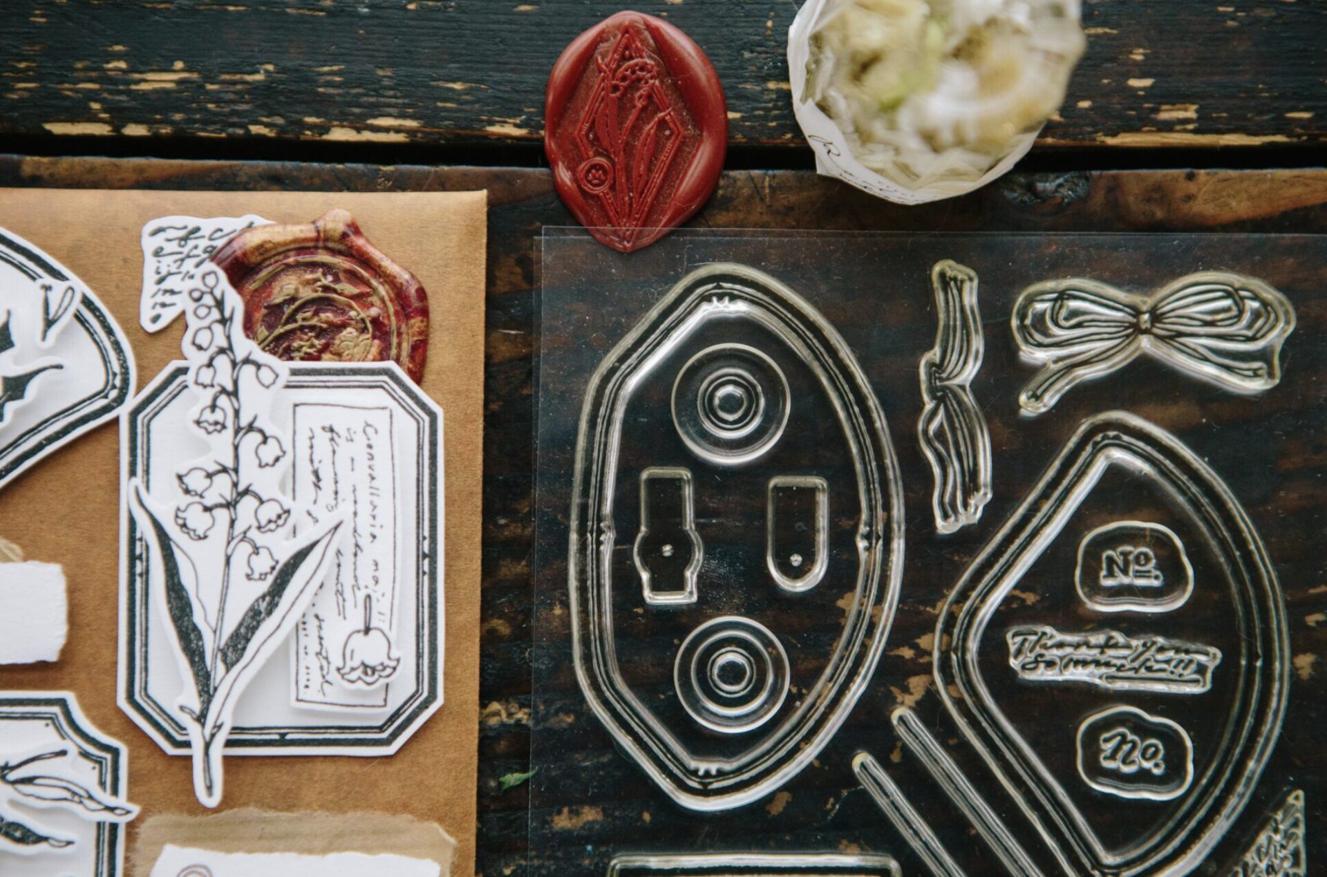 OURS Studio - de Cadre - Clear Stamp Sheet