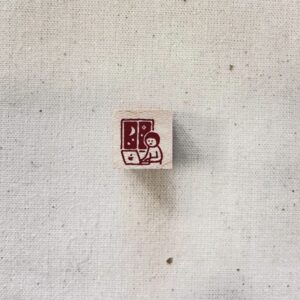 Little Lu – Working Late – Stamp