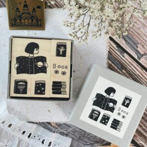 Necktie – Book – Stamp Set