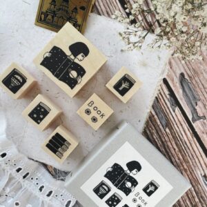 Necktie - Book - Stamp Set