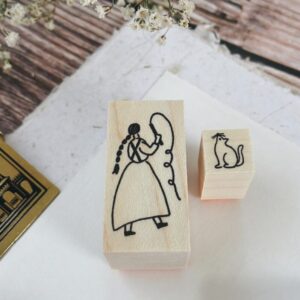 Necktie – Playing with Cats – Stamp Set