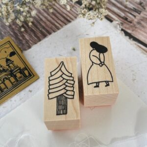 Necktie – Forest Watcher (Girl) – Stamp Set
