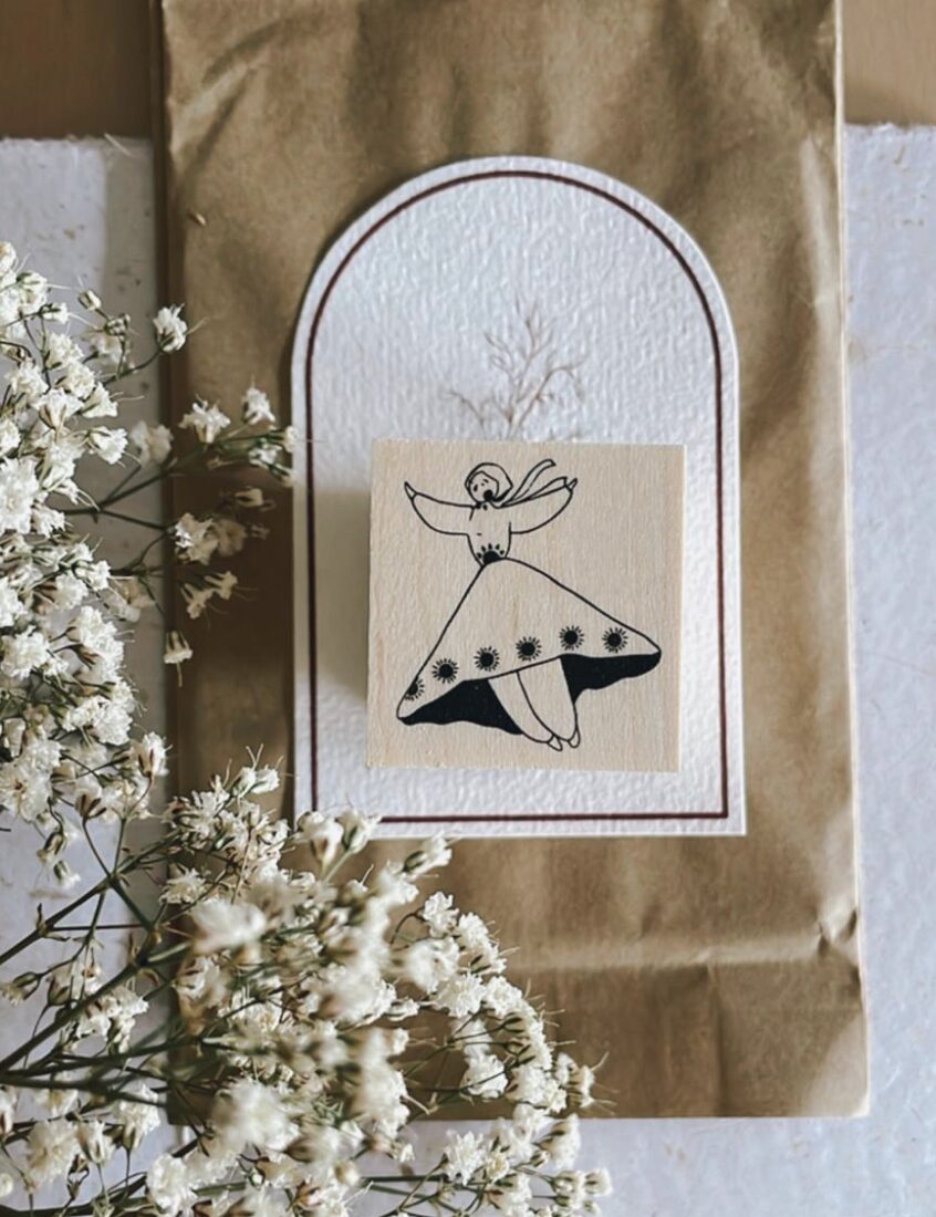 Cafe Analog x Paper Poem - Helia (Sun Fairy) - Exclusive Stamp