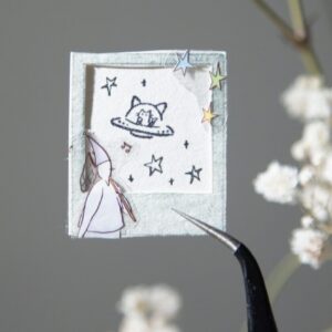 Modaizhi - Island - UFO Cat - Stamp