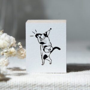 Modaizhi – Island – Camera Cat – Stamp