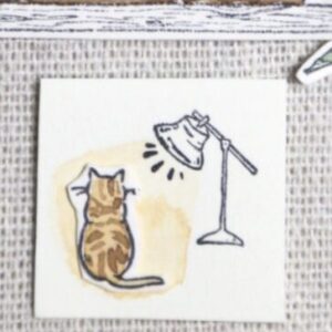Modaizhi - Little View - Three Cats - Stamp