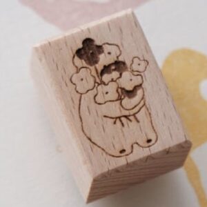 Big Hands – Rainy Days: Flower Bear – Stamp