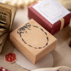 OURS Studio – Oval Ribbon Frame – Stamp