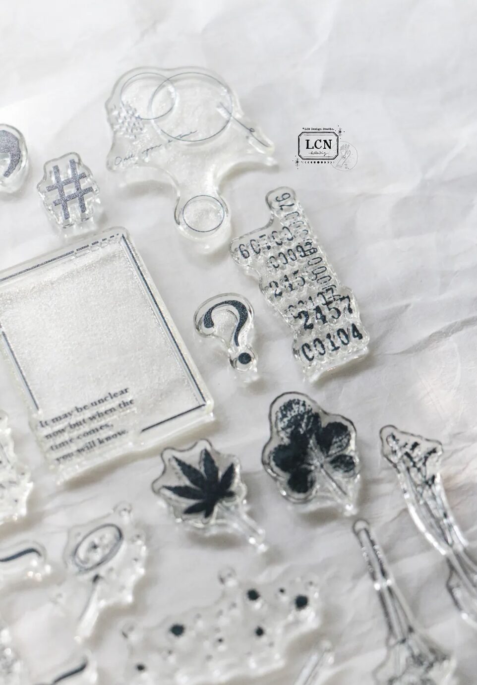 LCN - Lin Chia Ning - Sentence vol. 1 - Clear Stamp