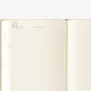 2026 HIBINO Diary - A6 - Grey - Daily Diary