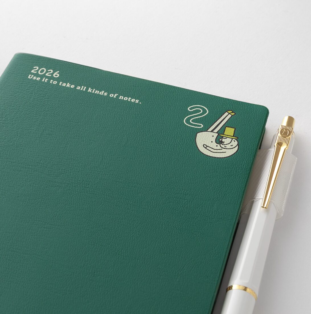 2026 Pocket Diary - A6 - Weekly Block Ojisan - Weekly Diary