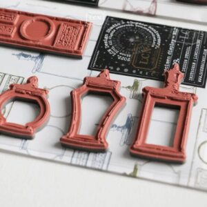 LCN – Lin Chia Ning – Specimen Display no. 2 – Mounted Rubber Stamp