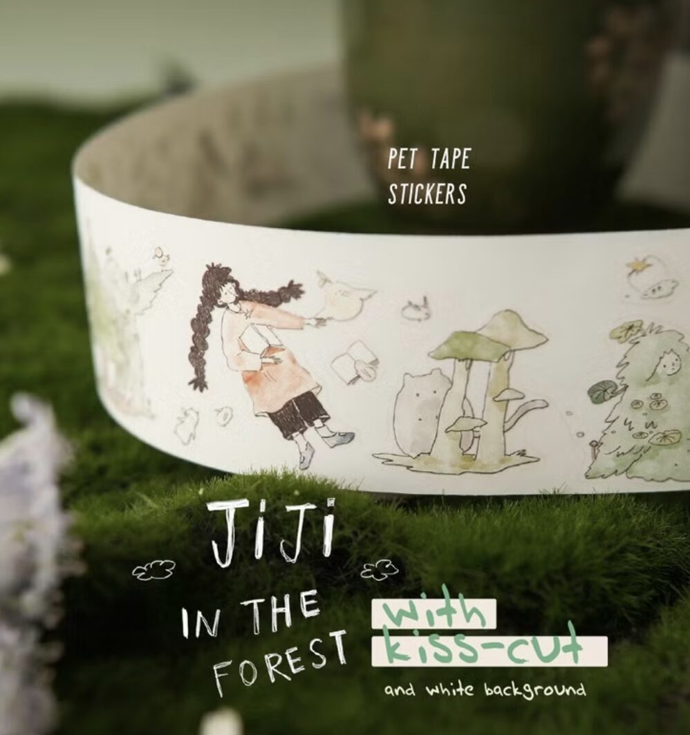TeaYouShop - Jiji in the Forest - Kiss Cut PET Tape