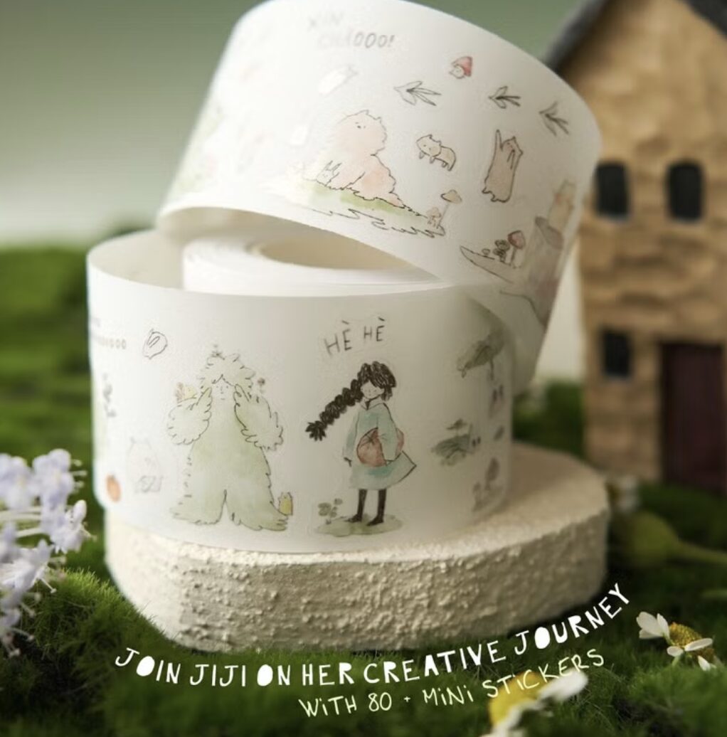 TeaYouShop - Jiji in the Forest - Kiss Cut PET Tape