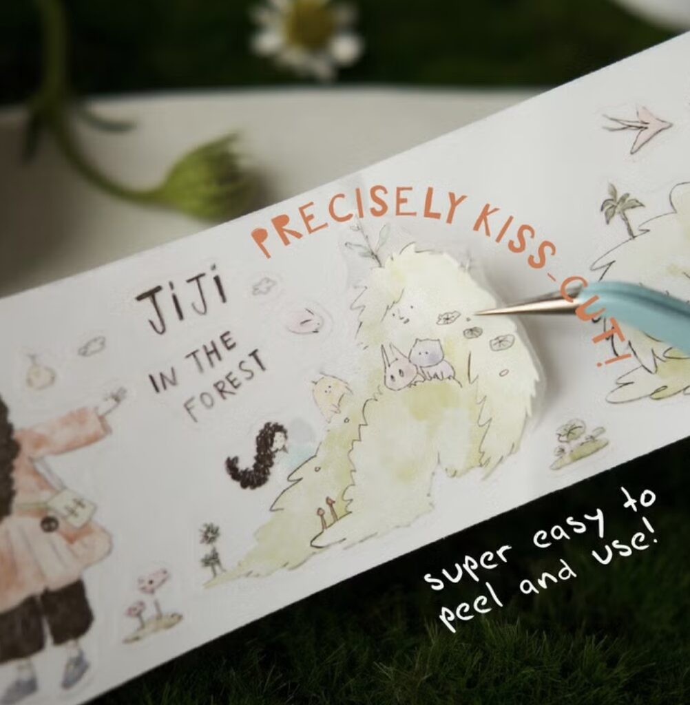 TeaYouShop - Jiji in the Forest - Kiss Cut PET Tape