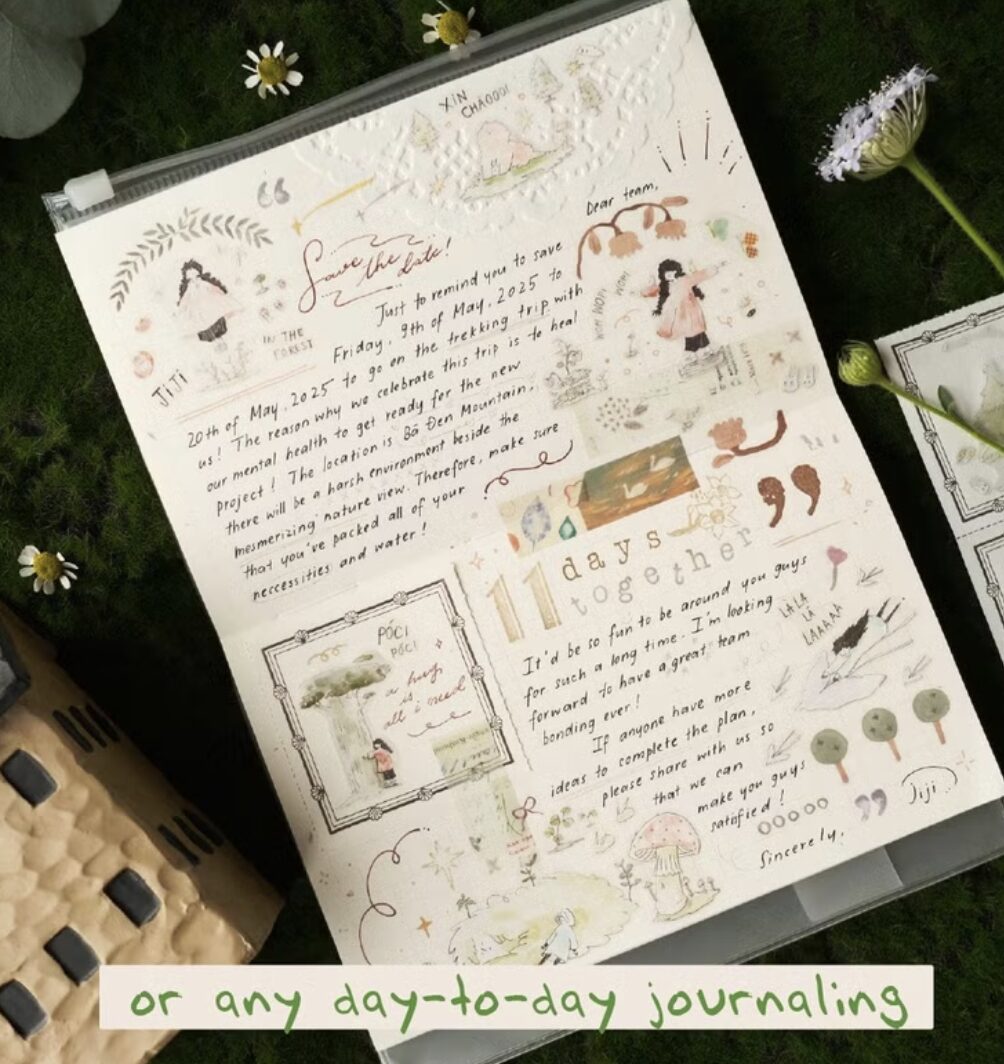TeaYouShop - Jiji in the Forest - Kiss Cut PET Tape
