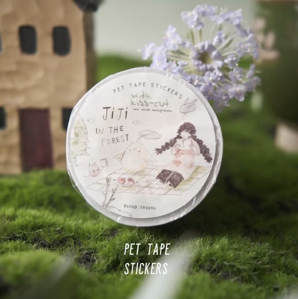 TeaYouShop - Jiji in the Forest - Kiss Cut PET Tape