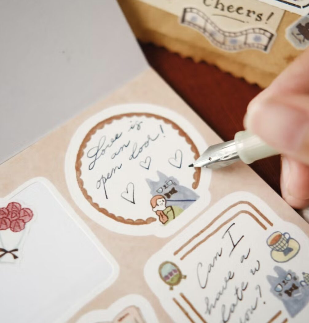 TeaYouShop - Neko Boyfriend vol. 2 - Frame Stickers Notepad
