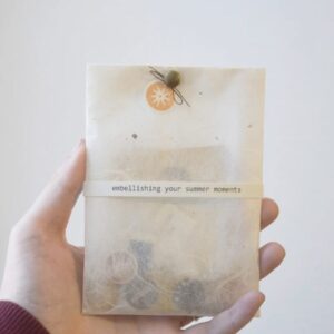 Cafe Analog x Paper Poem – Embellishing Your Summer Moments – Paper Treats