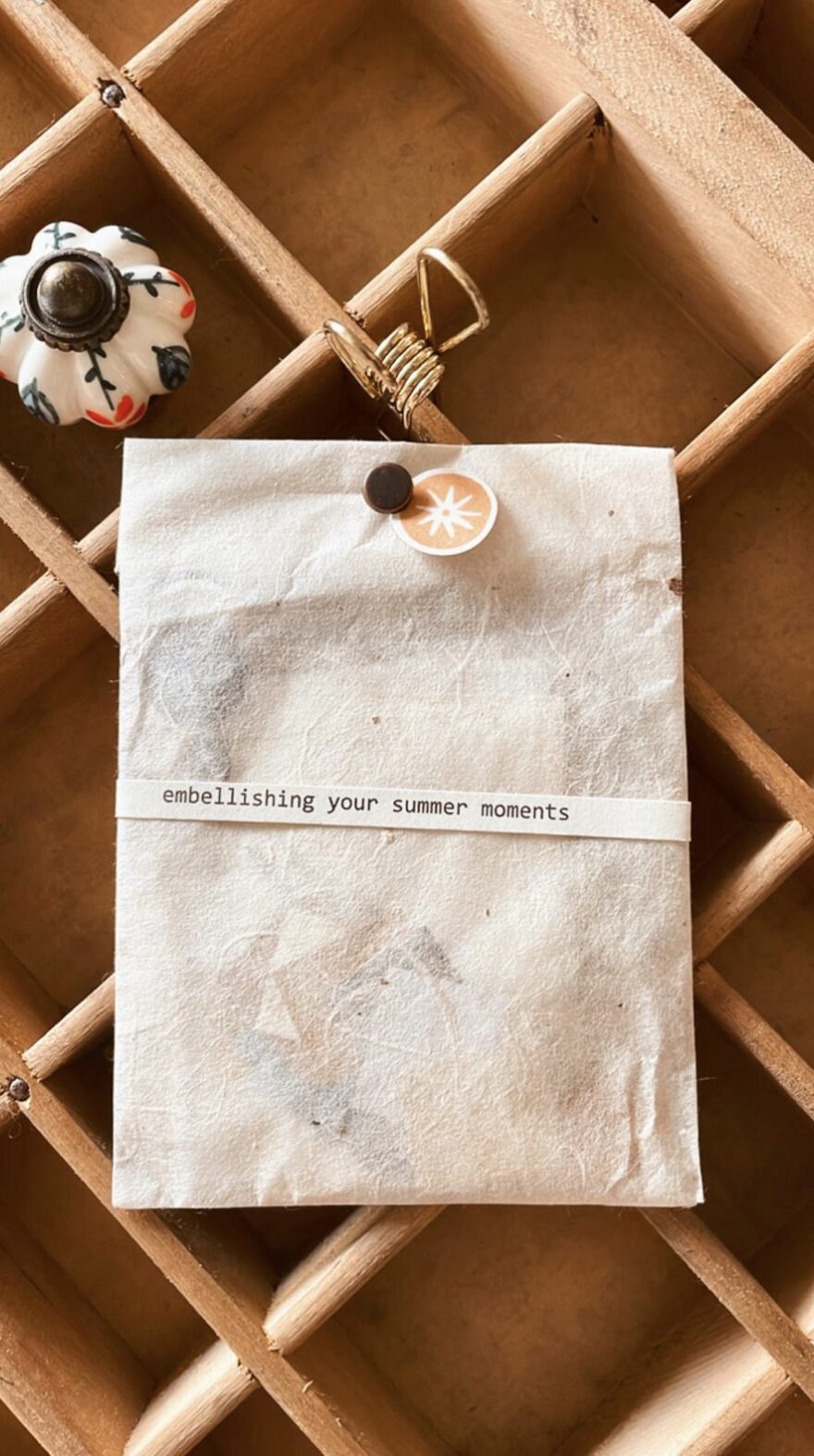 Cafe Analog x Paper Poem - Embellishing Your Summer Moments - Paper Treats