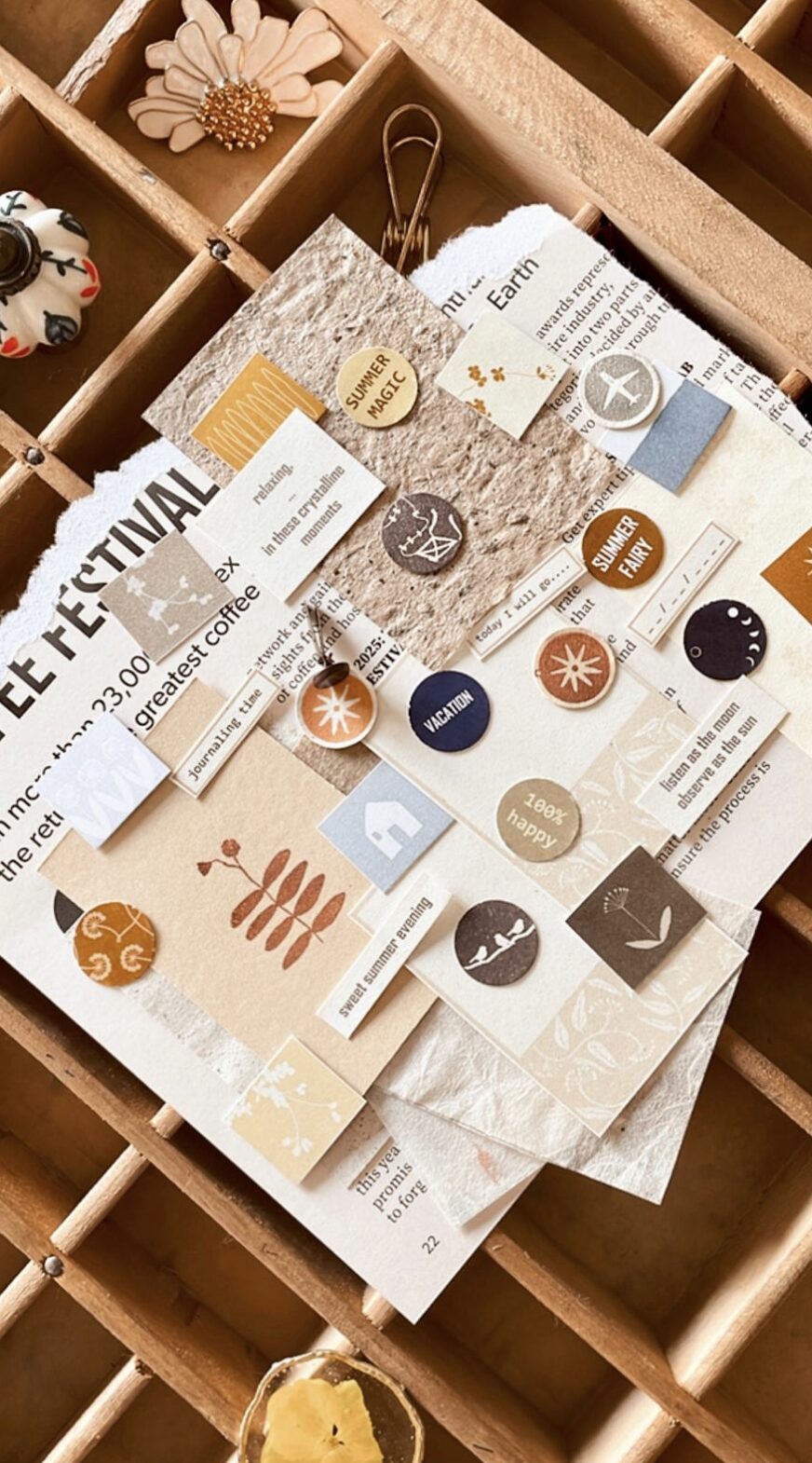 Cafe Analog x Paper Poem - Embellishing Your Summer Moments - Paper Treats