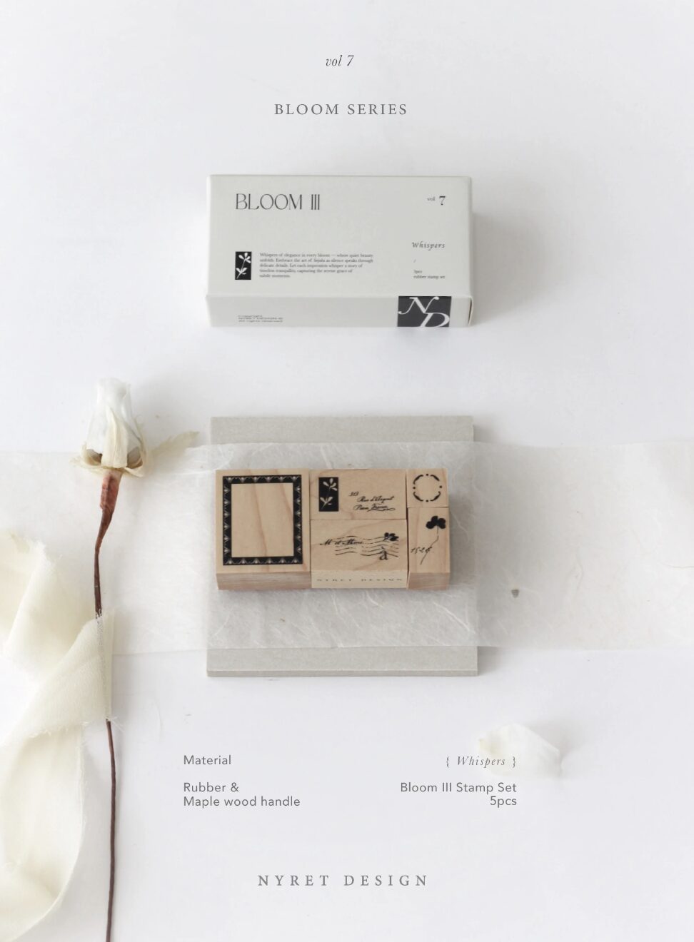 NYRET - Bloom III - Stamp Set