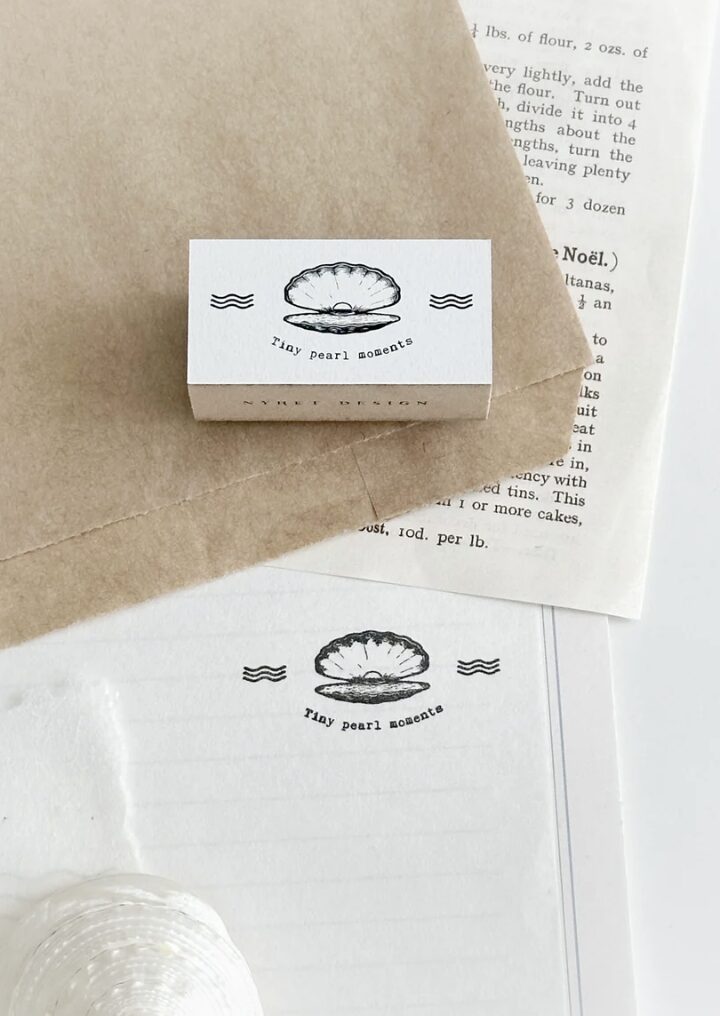 NYRET - Vol. 12 - 80. Tiny Pearl Moments - Special Ocean Series Stamp