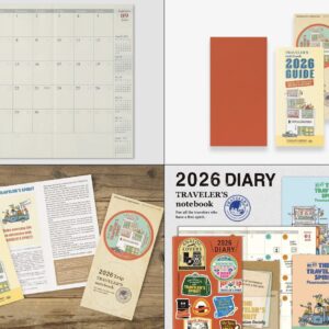 2026 - TRC Traveler's Notebook - Monthly Diary - Regular Size