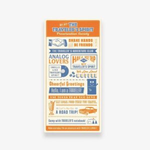 2026 – TRC Traveler’s Notebook – Underlay – Regular Size