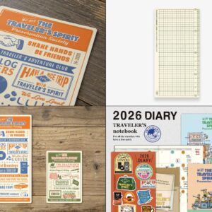 2026 - TRC Traveler's Notebook - Underlay - Regular Size