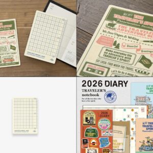 2026 - TRC Traveler's Notebook - Underlay - Passport Size