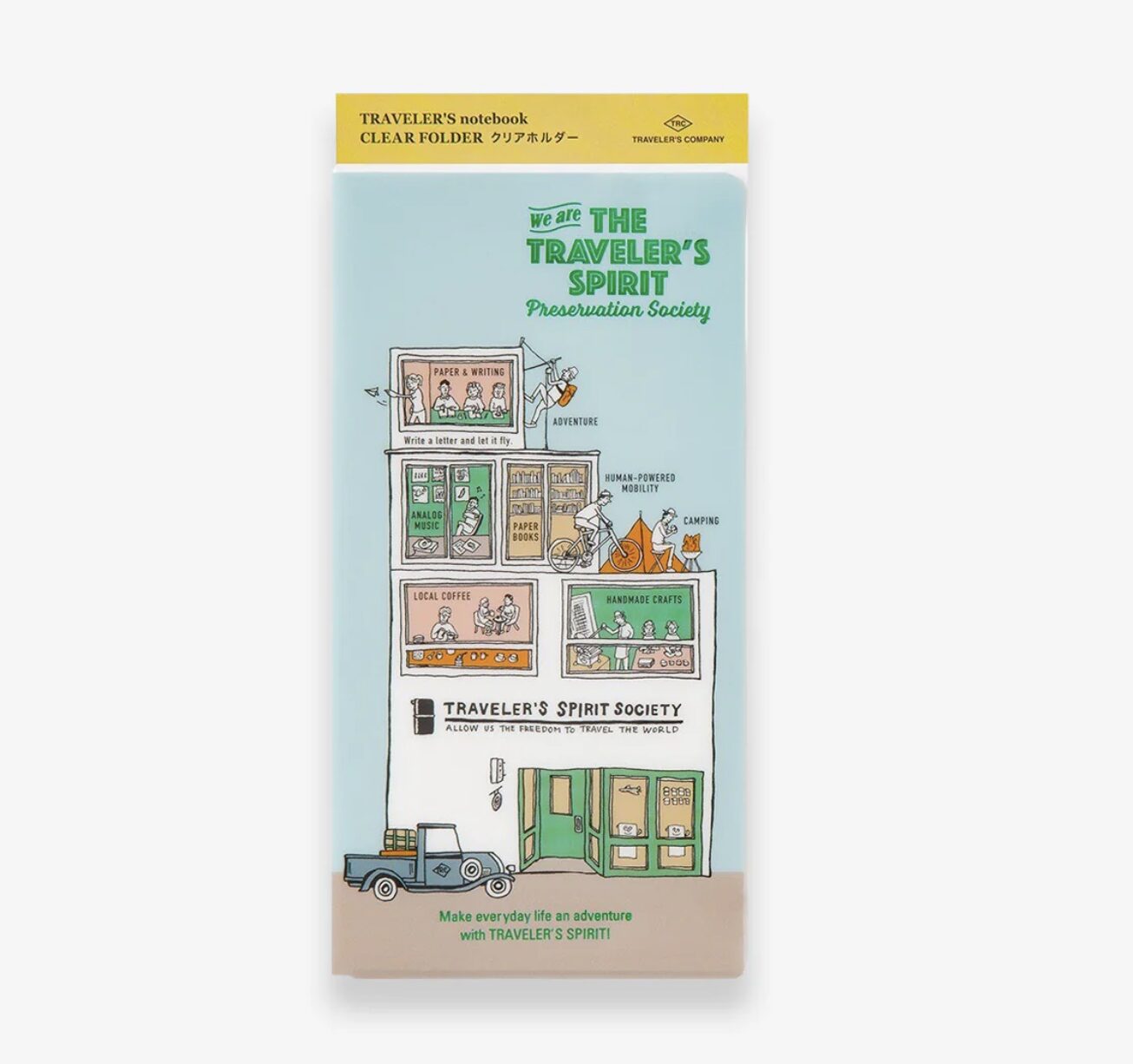 2026 - TRC Traveler's Notebook - Clear Folder - Regular Size