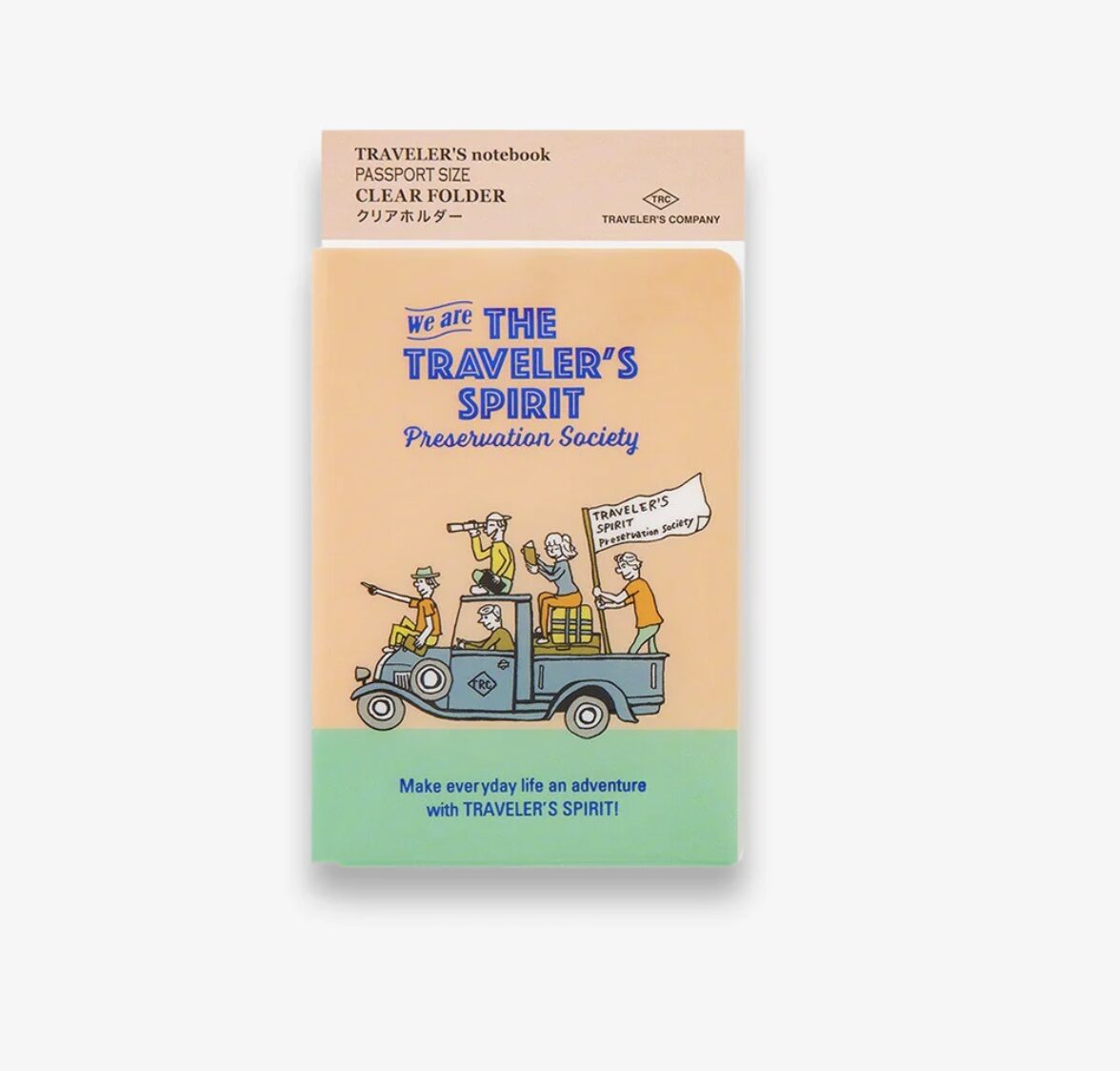 2026 - TRC Traveler's Notebook - Clear Folder - Passport Size